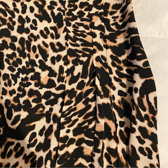 Zara Leopard Print MIDI Skirt - Picture 5 of 6